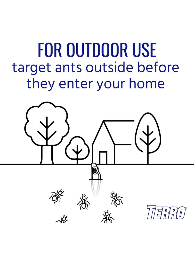 مصائد سائلة خارجية للنمل، جاهزة للاستخدام، تقضي على النمل المنزلي الشائع، عبوة من 8 مصائد - Image 4